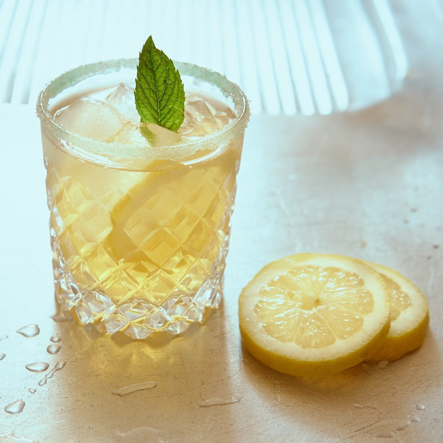 Apéritif sans alcool au maté