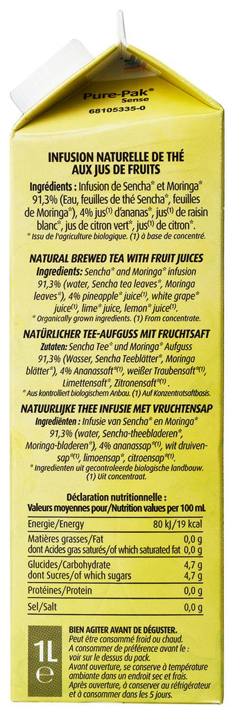 Le Quatuor Vitalité tonifiant :  Thés et Matés Verts - 32L